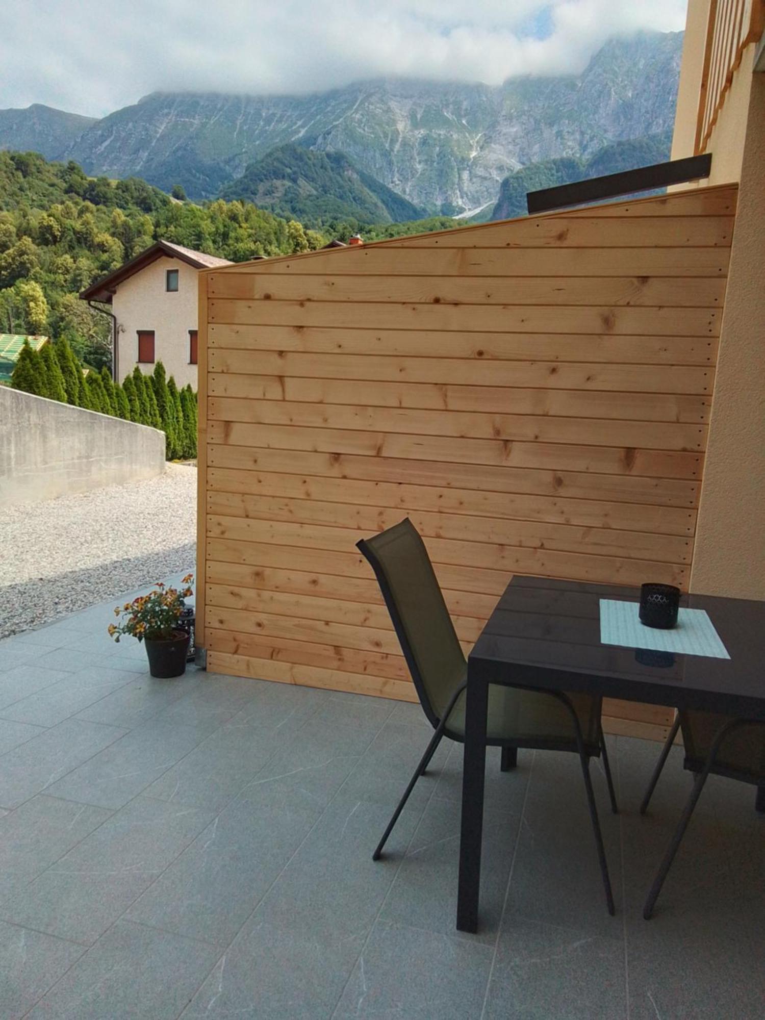 Apartament Hisa Za Gradom Kobarid Zewnętrze zdjęcie